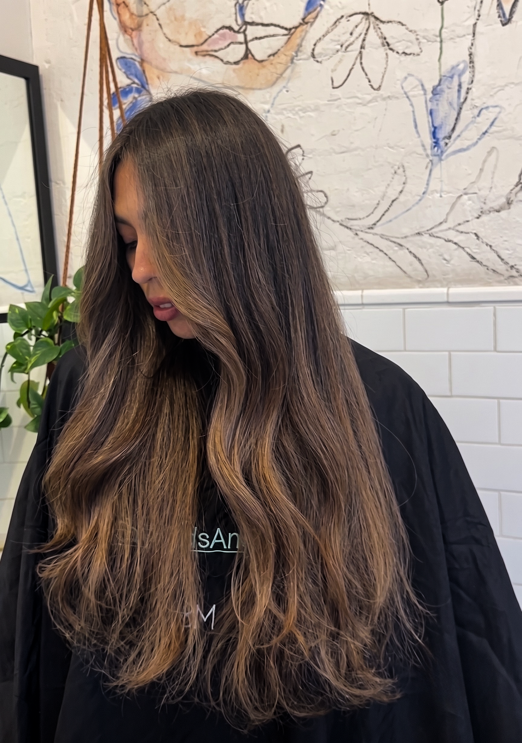 Brunette to Blonde Highlight