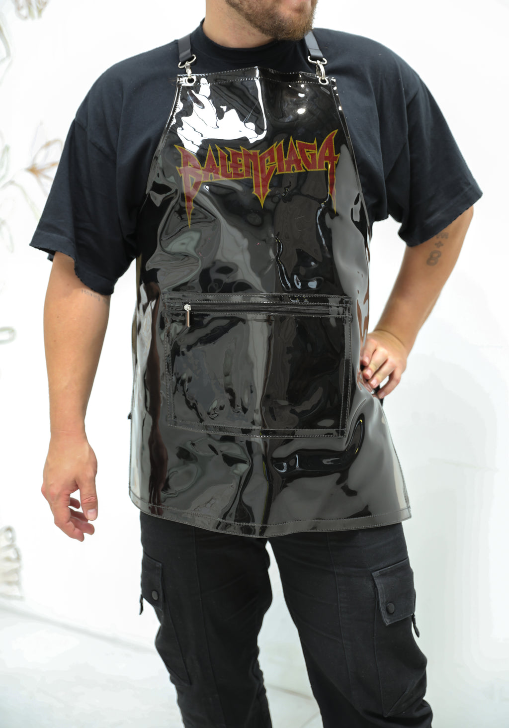 Jaye Water + Colour Resistant Aprons Sheer Black