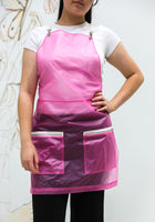 JAYE WATER + COLOUR RESISTANT ADJUSTABLE APRON (Pink)