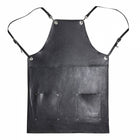 SUSTAINABLE LEATHER APRON BLACK, BROWN AND NAVY
